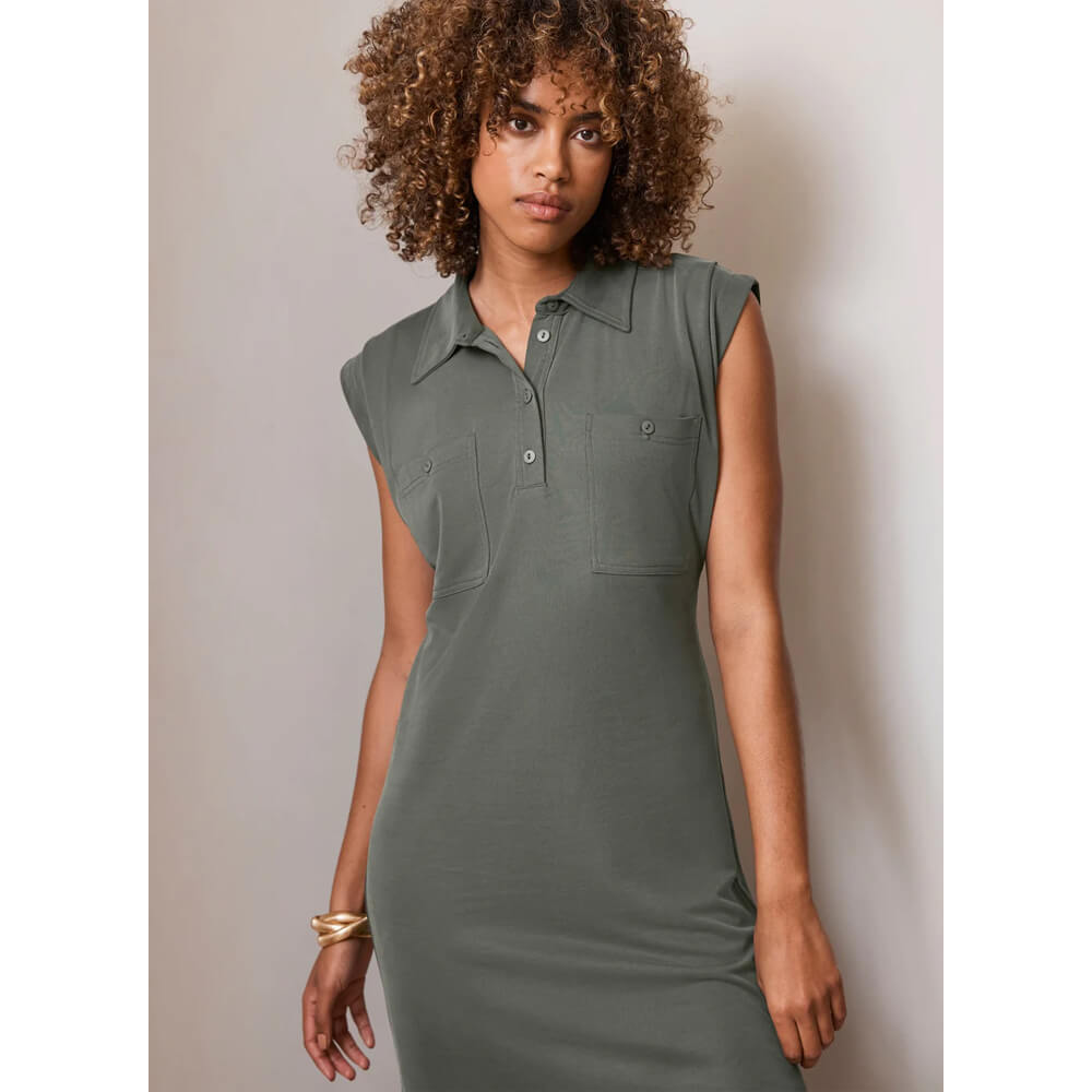 Mint velvet best sale khaki dress